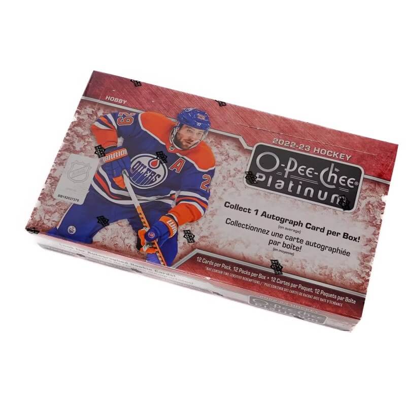 2022-23 Upper Deck O-Pee-Chee Platinum Hockey Hobby Box