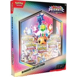 Pokemon Scarlet and Violet Prismatic Evolutions Binder Collection ...