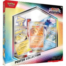 Pokemon Scarlet and Violet Prismatic Evolutions Poster Collection Box