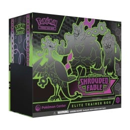 Pokemon Scarlet and Violet Shrouded Fable Pokemon Center Elite Trainer Box