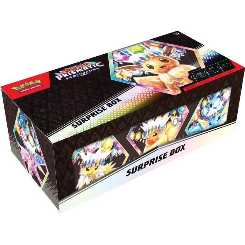 Pokemon Scarlet and Violet Prismatic Evolutions Surprise Box