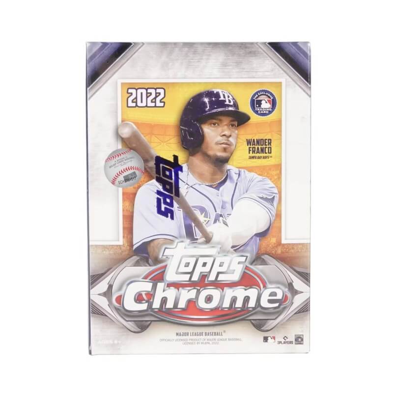 2022 Topps Chrome Baseball Blaster Box