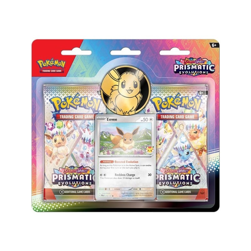 Pokemon Scarlet and Violet Prismatic Evolutions 2-Pack Blister