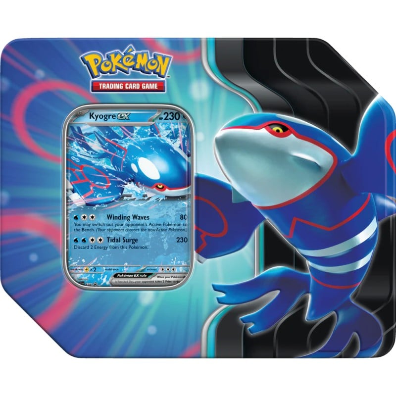 Pokemon Azure Legends Tin - Kyogre EX