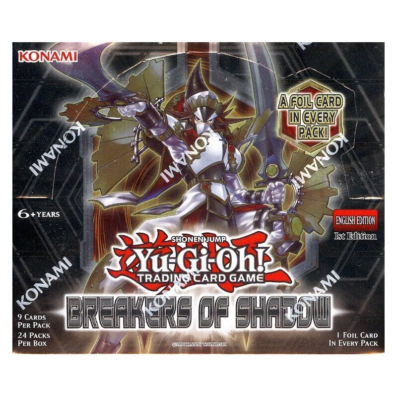 Yu Gi Oh Breakers Of Shadow 1st Edition Booster Box Canada Card World