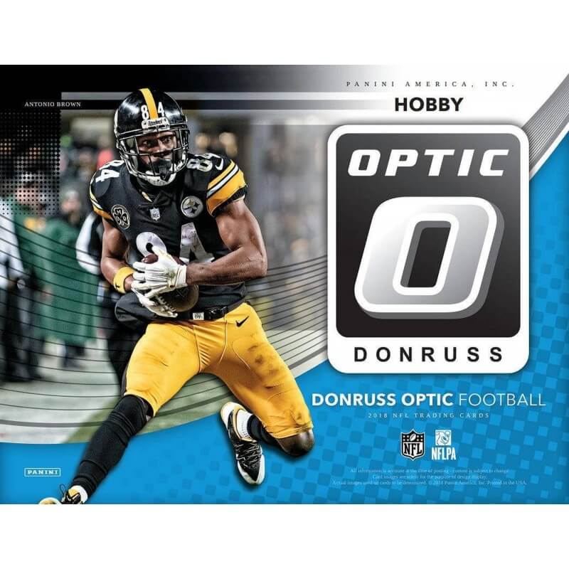 2018 Panini Donruss Optic Football Hobby Box Canada Card