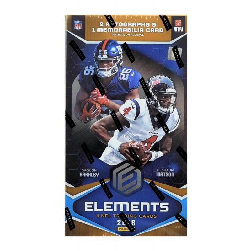 2018 Panini Elements Football Hobby Box Canada Card World