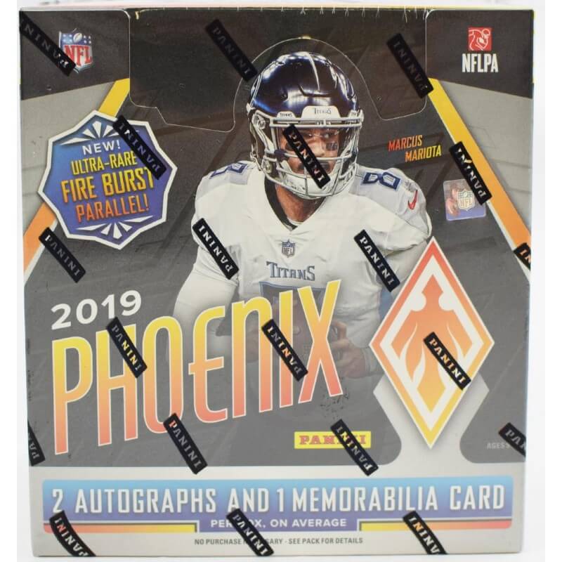 2019 Panini Phoenix Football Hobby Box Canada Card World