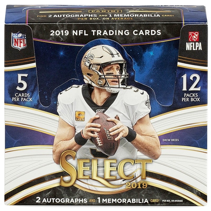 2019 Panini Select Football Hobby Box Canada Card World