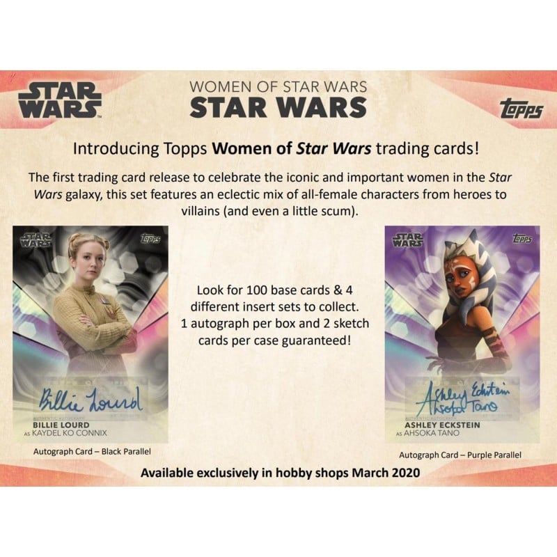 women of star wars hobby box