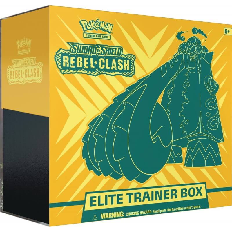 Pokemon Sword and Shield Rebel Clash Elite Trainer Box ...