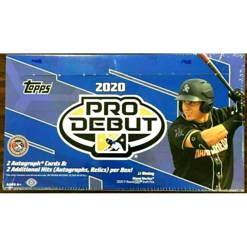 2020 Topps Pro Debut Baseball Hobby Box Canada Card World