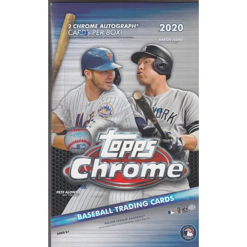 2020 Topps Chrome Baseball Hobby Box Canada Card World