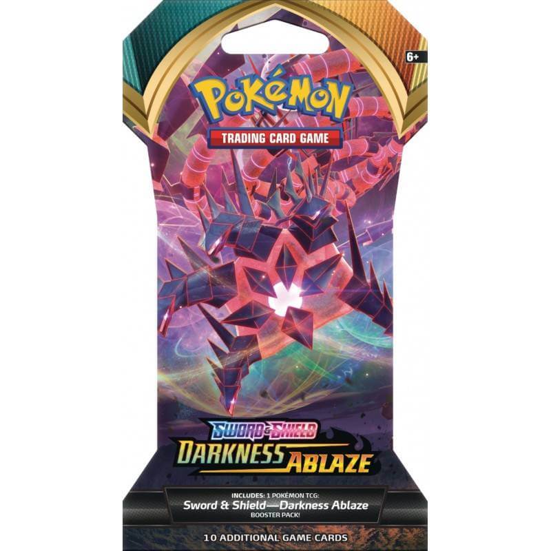 Pokemon Sword and Shield Darkness Ablaze Sleeved Booster Pack - Canada ...