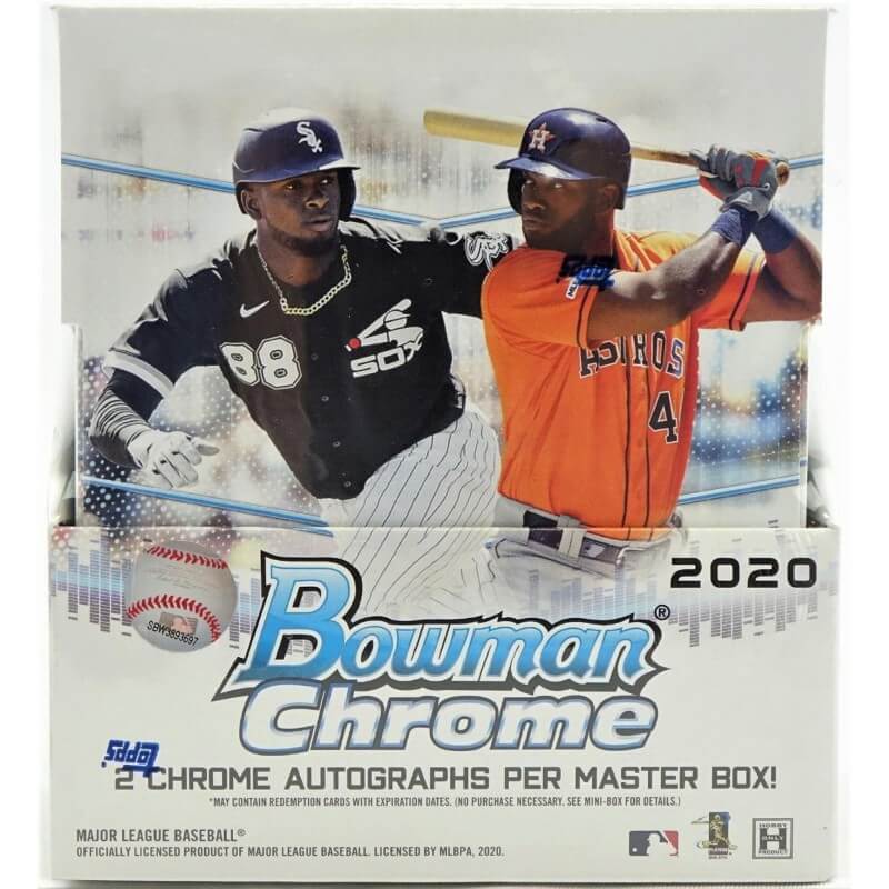 2020 Bowman Chrome Baseball Hobby Box Canada Card World