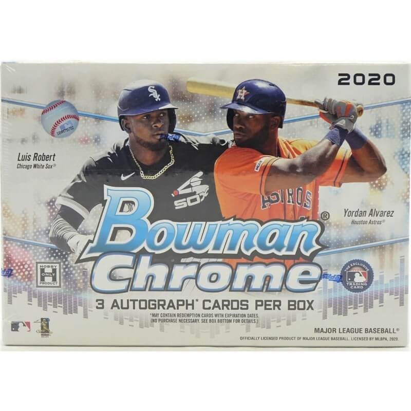 2020 Bowman Chrome Baseball HTA Choice Jumbo Box Canada Card World