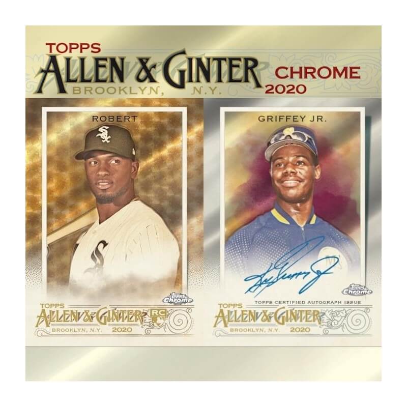 2020 TOPPS ALLEN AND GINTER CHROME BASEBALL HOBBY BOX - Canada Card World