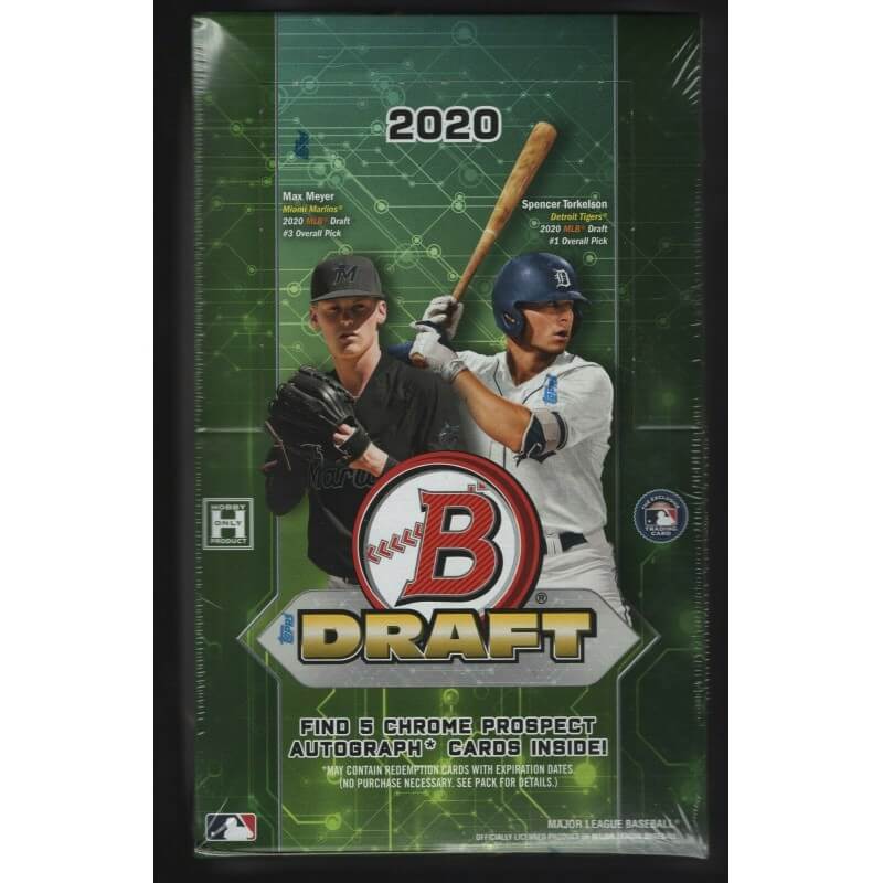 2020 BOWMAN DRAFT BASEBALL SUPER JUMBO BOX - Canada Card World