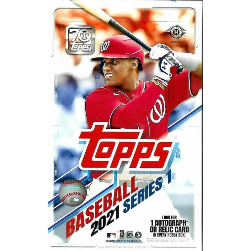 2021 TOPPS SERIES 1 BASEBALL HOBBY BOX - Canada Card World