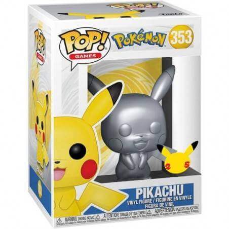 metallic pikachu funko pop