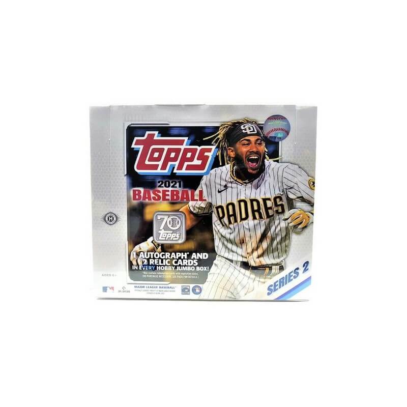 2021 Topps Series 2 Baseball Jumbo Box