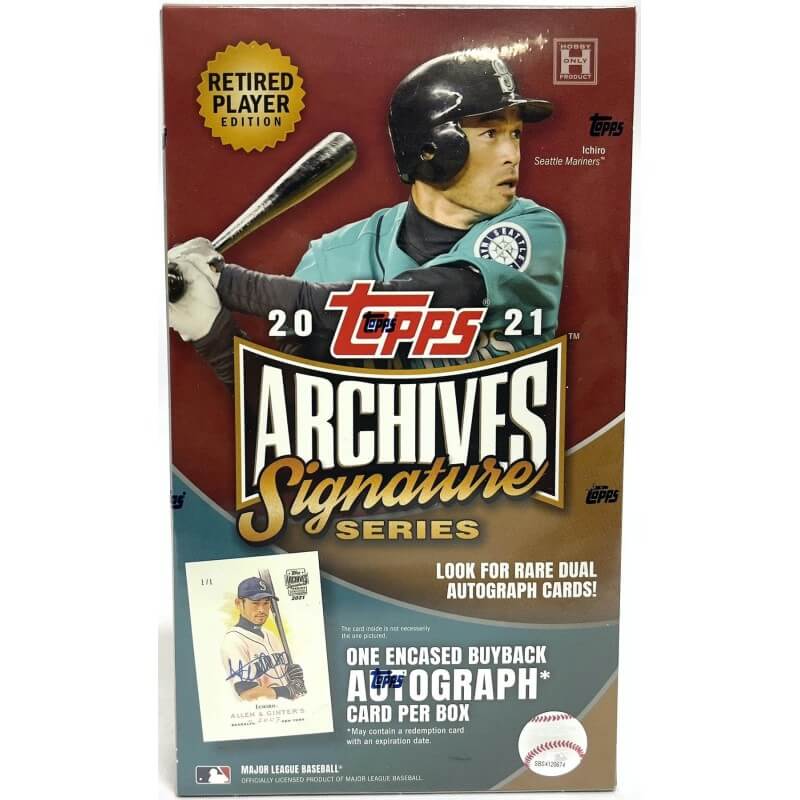 2021 Topps Archives Signature Series Retired Player Edition Baseball