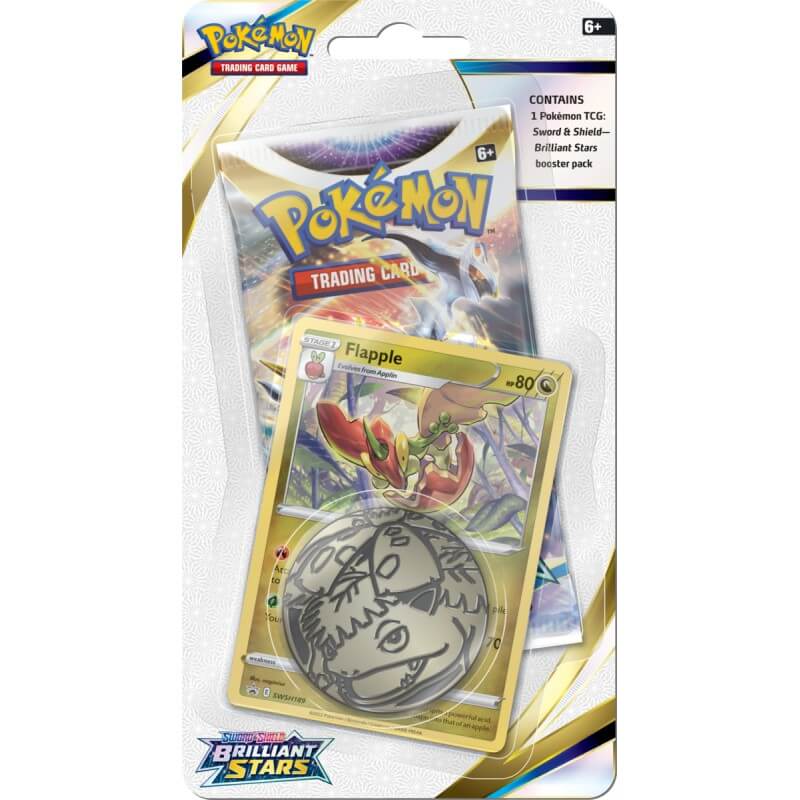 Pokemon Sword and Shield Brilliant Stars Flapple Blister Pack with
