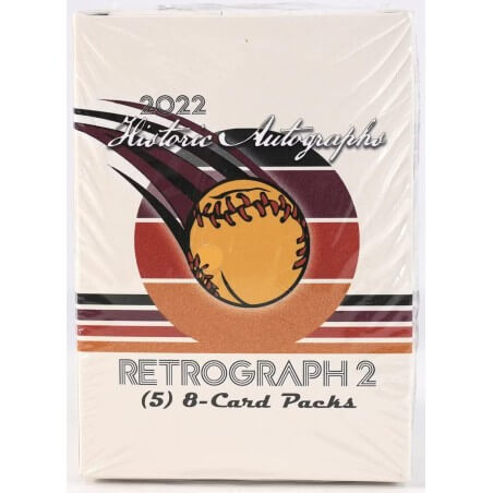 2022 Historic Autographs Retrograph 2 Baseball Hobby Box - Canada Card ...